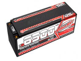 Batterie Voltax HV Lipo Corally 4S 15.2V 6500mAh 120C – Usate Perfette Per Auto/moto 1:8