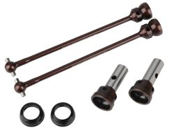 601373 Serpent Doppelkardan Antriebswellen 98mm (2) für die Vorderachse SRX8 + SRX8GT
