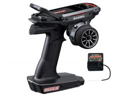 Airtronics Sanwa M17S Fernsteuerung FH5 Combo (2.4GHz / Empfänger RX-493i) RC Sender + Empfänger