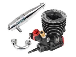 Ultimate Buggy MXR V3.0 Ceramic Nitro .21 Motor Race Combo inkl. 2141 Supersonic Auspuffanlage + Airmax Luftfilter Set