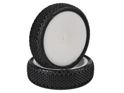 Schumacher U6910 1:10 Komplettrad Splinter (2) gelb Offroad Reifen 2WD Frontreifen 