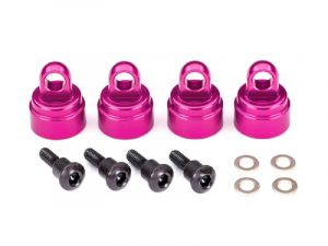 Traxxas Ultra-Dämpferkappen Aluminium pink (4) 2WD&4x4&VXL Rustler, Slash TRX3767P