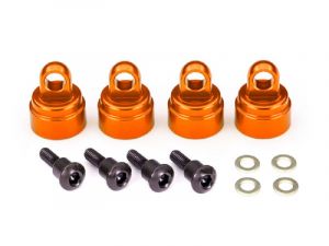Traxxas Ultra-Dämpferkappen Aluminium orange (4) 2WD&4x4&VXL Rustler, Slash TRX3767T