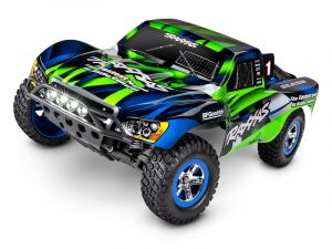TRX58034-61-GRN Traxxas Slash 2WD grün 1:10 RTR Short Course Brushed + LED mit Akku/Lader