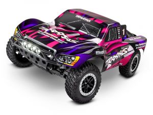 TRX58034-61PINK Traxxas Slash 2WD pink 1:10 RTR Short Course Brushed + LED mit Akku/Lader