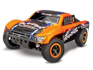 TRX68086-4-ORNG Traxxas Slash 4x4 VXL RTR TQi TSM Orange - w/o Battery & Charger Detailansicht Traxxas Slash 4x4 VXL Orange RTR 1:10 4WD Short Course Race Truck Brushless ohne Akku/Lader