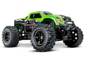 TRX77086-4-GRNX Traxxas X-Maxx 8S 4WD Brushless TQi TSM Green-X Produktansicht Traxxas X-Maxx 1:7 RTR 8S 4WD Brushless Monster Truck grün ohne Akku/Lader 