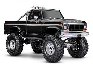 Traxxas TRX-4 Ford F150 Ranger 1979 XLT High Trail Edition 4x4 Black Edition RTR Crawler Brushed ohne Akku/Lader