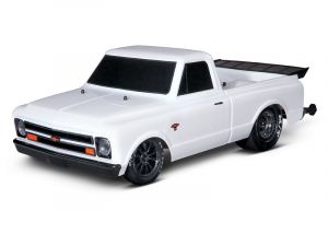 TRX94076-4-WHT Traxxas Drag Slash Chevrolet C10 weiß 1:10 RTR Brushless ohne Akku/Lader