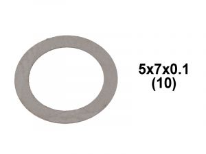 Arrowmax Unterlegscheiben 5x7x0.1mm (10)