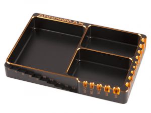 Arrowmax Multi Schrauben Box als Black Golden Edition # 120x80x18mm
