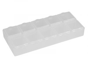Arrowmax Multibox 10-teilig mit verriegelbarem Deckel # 132x58x20mm