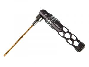 Arrowmax Innensechskantschlüssel mit Gelenkfunktion 2.5x100mm Honeycomb # Black Edition