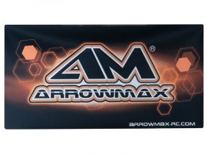 AM-140025 Arrowmax RC Pit Mat Produktansicht von der Arrowmax Schrauberunterlage V2 # 1200x600mm