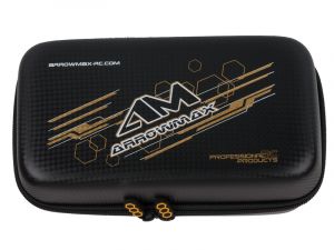 AM-199605M Produktansicht Arrowmax Transporttasche für Silikonöl # Black Golden Edition | EAN Code 4895175921771
