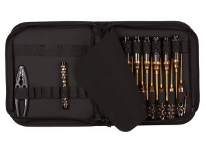 Arrowmax Werkzeug Set Offroad 16-teilig mit Tasche # Black Golden Edition