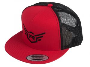 REDS Racing Rennkappe Flexfit Snapback 5th Colection # schwarz rot