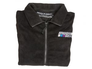 Mugen Seiki Racewear Fleecejacke mit Bestickung (S) schwarz