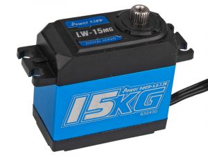 Power HD LW-15MG digital servo 15kg - Produktansicht Power HD Wasserdichtes Digital Crawler Servo 7.2V/15.0kg # LW-15MG 