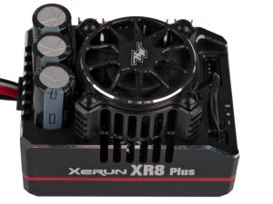 HW30113304 Hobbywing Xerun XR8 Plus G2 Brushless Regler 200A 2-6S LiPo für 1:8 Fahrzeuge Detailansicht | EAN 6938994408622 