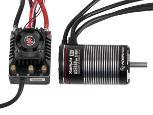 HW38020314 Produktansicht Hobbywing Xerun Axe540L R2-3300kV FOC Combo für 1:10 Rock Crawler Fahrzeuge 