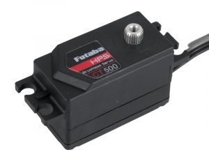 P-HPS-CT500 High Power Low Profile Servo mit Metallgetriebe Produktansicht Futaba HPS CT500 RC Auto 0,06s/21,0kg # Low Profile Servo 
