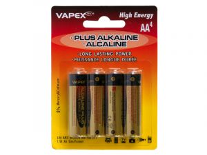 VPLUS4AA Vapex Tech AA/LR6 Plus Alkaline Batterien (4) AM3 Mignon 1,5V 