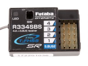 Futaba R334SBS Empfänger 2,4GHz T-FHSS SR Telemetrie