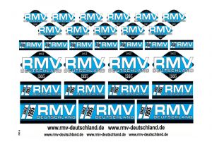 RMV Aufkleberbogen # 21,0x29,7cm