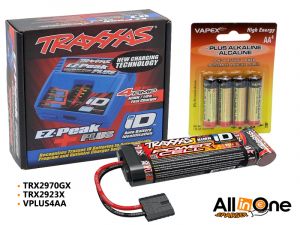 RMV All-in-One SPAR-SET für Traxxas (TRX2970GX+TRX2923X+VPLUS4AA) Artikelnummer RMV-TRX37054-4