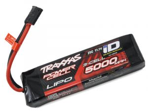 TRX2872X Traxxas Li-Po Battery 3S 11,1V 5000mA 25C iD-Connector Produktansicht vom Traxxas ID LiPo Akku 5000mAh 11,1V 3-Zellen 25C (Stecker) 2872X
