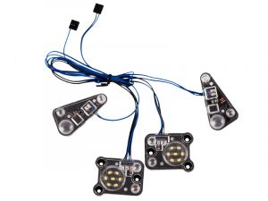 Traxxas LED Scheinwerfer/Rückleuchten-Kit für 8011 Karo (benötigt #8028 Power Supply) TRX8027