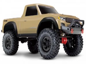 TRX82024-4-TAN Traxxas TRX-4 Sport Scale Crawler Truck 1/10 RTR Tan - Produktansicht vom Traxxas TRX-4 Sport 4x4 Tan RTR 1:10 Crawler Brushed ohne Akku/Lader RC Modellauto