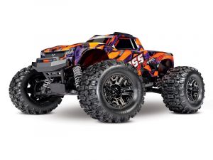 TRX90076-4-ORNG Traxxas HOSS 4x4 VXL 1/10 RTR TQi TSM Orange Produktansicht vom Traxxas Traxxas 90076-4ORNG HOSS Monster-Truck brushless 1:10 RTR TSM SR VXL-3S - Orange RC Modellauto 