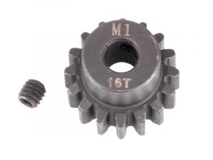 TSP Motorritzel Modul 1 Stahl 16 Zähne