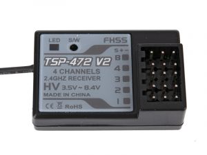 TSP Sanwa 472 V2 FHSS 4 Kanal Telemetrie Empfänger