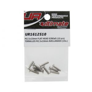 UR1612510 - Ultimate RC Senkkopfschraube M2.5x10mm 12.9 (10)