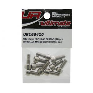 Ultimate RC Zylinderkopfschraube M4x10mm 12.9 (10) Cap Head Innensechskant