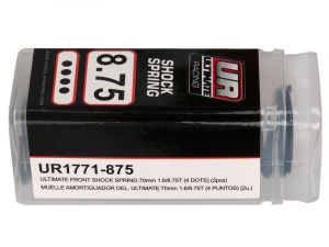 UR1771-875 Ultimate RC Stoßdämpfer Federn vorne 70mm lang 1.6mm / 8.75 Windungen (2 Stück) 