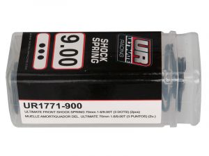 UR1771-900 Ultimate RC Stoßdämpfer Federn vorne 70mm lang 1.6mm / 9.00 Windungen (2 Stück) 