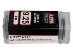 UR1771-925 Ultimate RC Stoßdämpfer Federn vorne 70mm lang 1.6mm / 9.25 Windungen (2 Stück) 