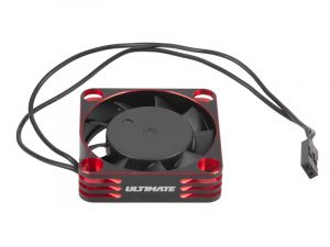 UR4470 Ultimate Ultra High Speed Motorlüfter 40x40x10 Alu (5-8.5V) Black Red