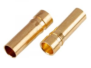UR46109 Ultimate RC Gold Stecker 5.0mm Female (2) Banana Connector