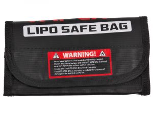 VPLIPOBAGC Vapex Tec Lipo Safe Bag C 185x75x60mm - Ladetasche mit Klettverschlussklappe