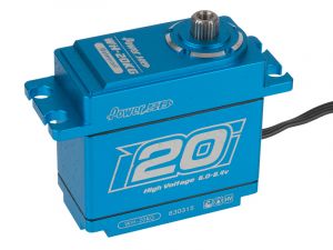 WH-20KG Produktansicht vom Power HD WH-20KG Servo 20 kg HV Alugehäuse Titangetriebe Wasserdicht Kugellager