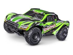 Traxxas 102076-4 Maxx Slash 4WD 1:7 Short Course Truck "Grün" RTR mit VXL-6S Brushless ohne Akku/Lader
