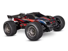TRX108076-1-RED Traxxas Mini XRT 4WD Brushless VXL3S RTR 1:12 Truggy rot mit 2S Lipo Akku + USB/C-Lader