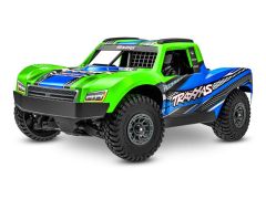 TRX108164-1GRN Traxxas Mini Slash 4x4 Brushless RTR 1:12 | Short-Course Truck mit 4WD & BL-2s Power