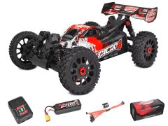 C-00287-R-P4 Team Corally - Syncro-4 RTR - Drive'n Go Pack 4S - Rot