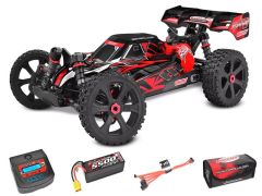 Team Corally - Asuga XLR RTR - Drive'n Go Pack 4S - Rot C-00288-R-P4